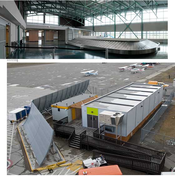 Whitehorse Daily Star Terminal expansion first Condor flight