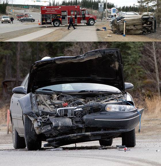 Whitehorse Daily Star 'That car must've been cruising pretty good'