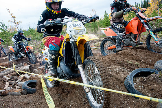 dirt bike riding exercise