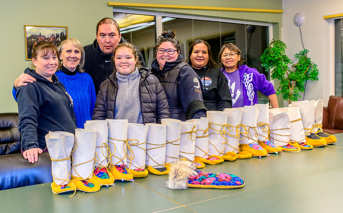 HELPING STAVE OFF THE COLD