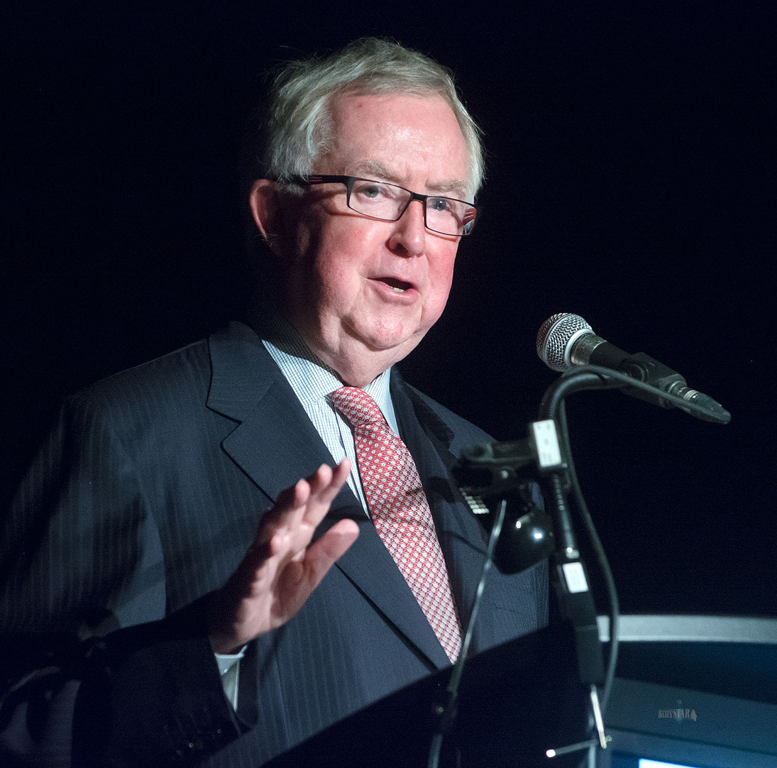 Whitehorse Daily Star Former prime minister addresses Yukoners