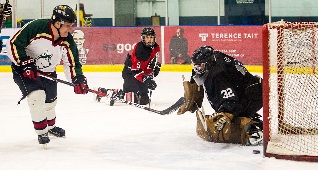 Whitehorse Daily Star: Scrimmage Marks Start Of Hockey Season