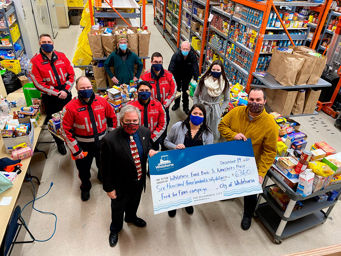 Whitehorse Daily Star Food For Fines Proves Bountiful whitehorse-daily-star-food-for-fines-proves-bountiful