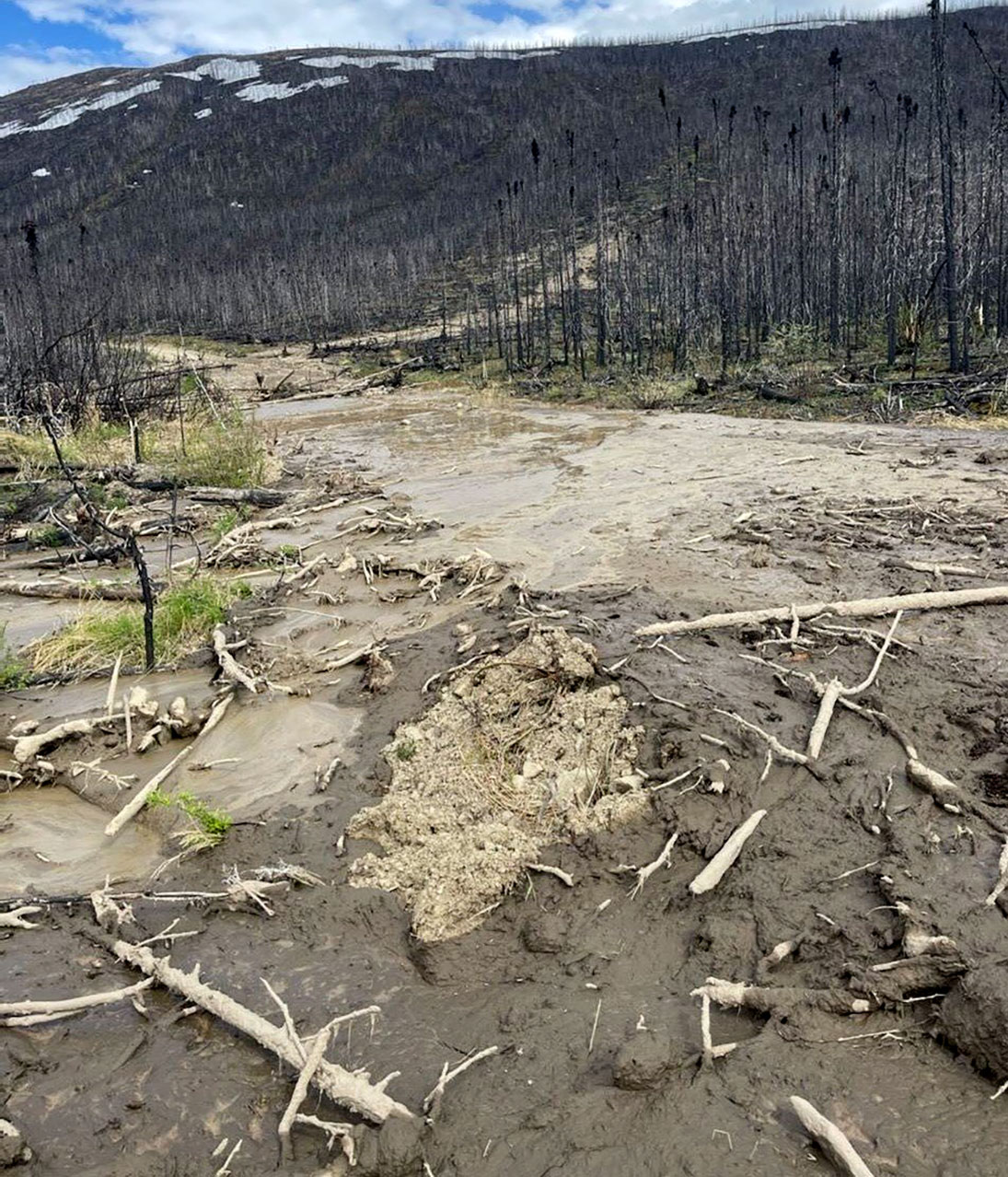 Whitehorse Daily Star Landslide closes campground