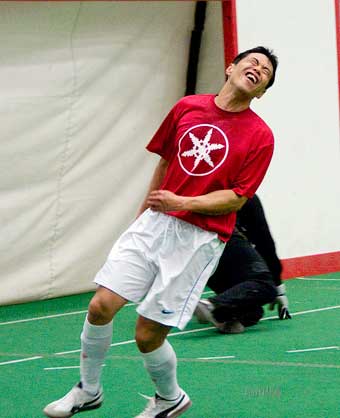 Whitehorse Daily Star: Intensity level rises in oldtimers soccer